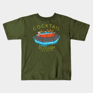 Cocktail Slough • Lake Martin alt Kids T-Shirt